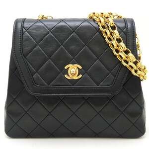 Chanel Vintage Cc Chain Flap Bag #246509C38B